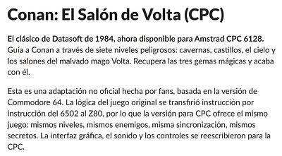 Conan_ El Salón de Volta (CPC) por Oldschool Is Beautiful