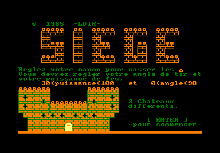 1985 type-in 'cata-tir' screenshot